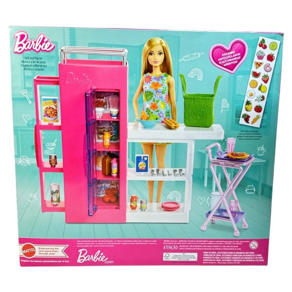 Mattel Barbie Ultimate Dream Pantry Kitchen Playset 30+ Accessories & Doll #1 - Picture 2 of 5